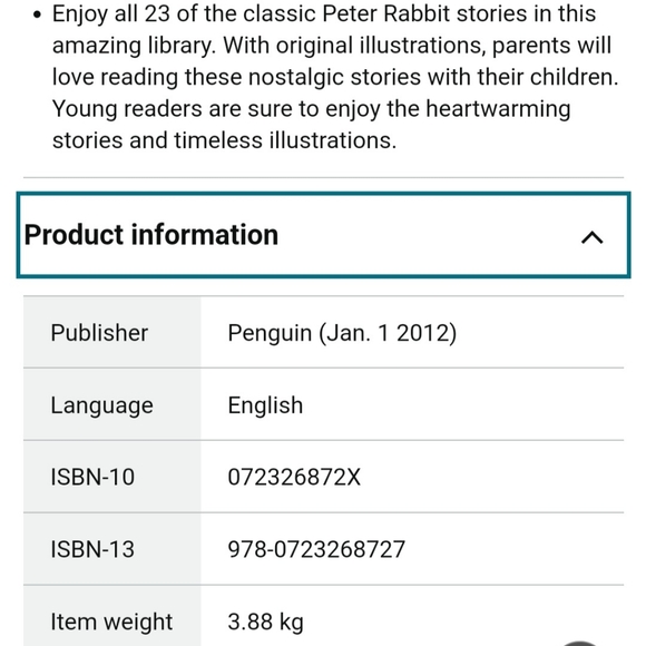 Petter Rabbit Box Set - Picture 5 of 10